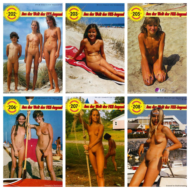 Sonnenfreunde Sonderheft Nr.200-208 nudism retro photo magazine Sonnenfreunde Sonderheft Nr.200-208 nudism retro photo magazine