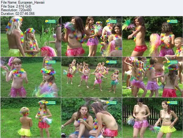 Video with naturists on nature Video with naturists on nature