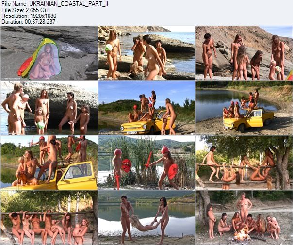 Nudists of Central Europe - Ukrainian coastal Nudists of Central Europe - Ukrainian coastal